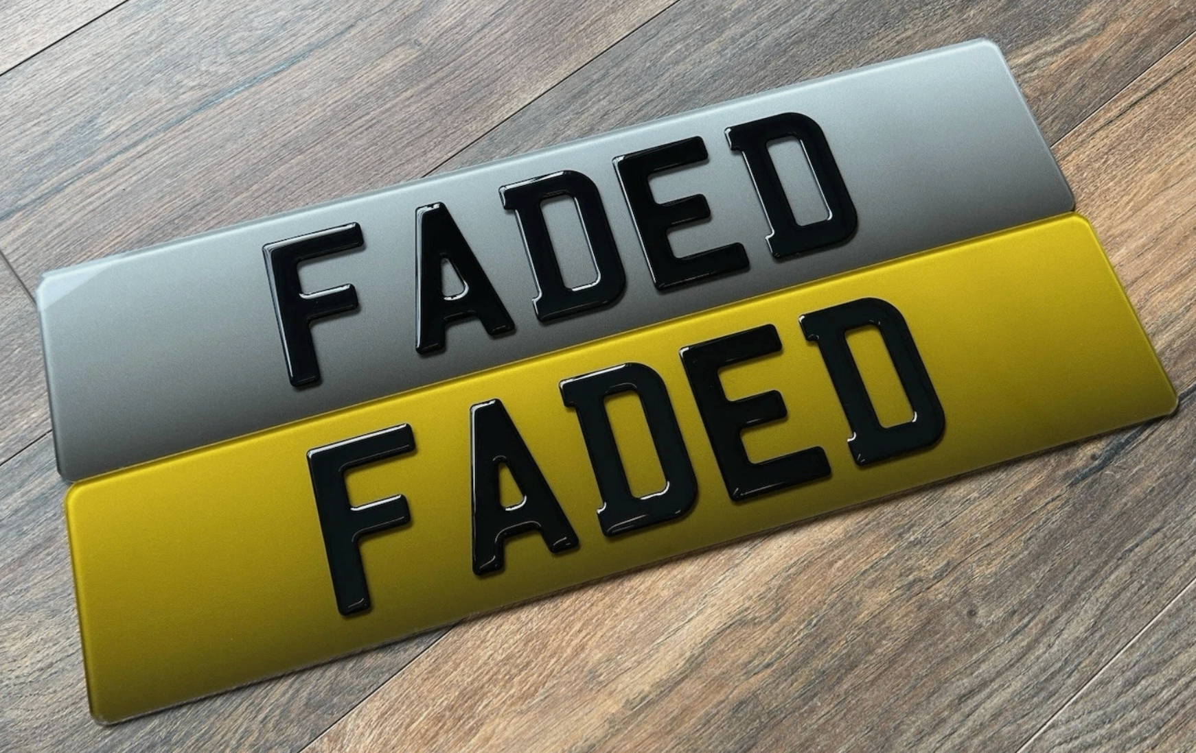 Faded Plates sample