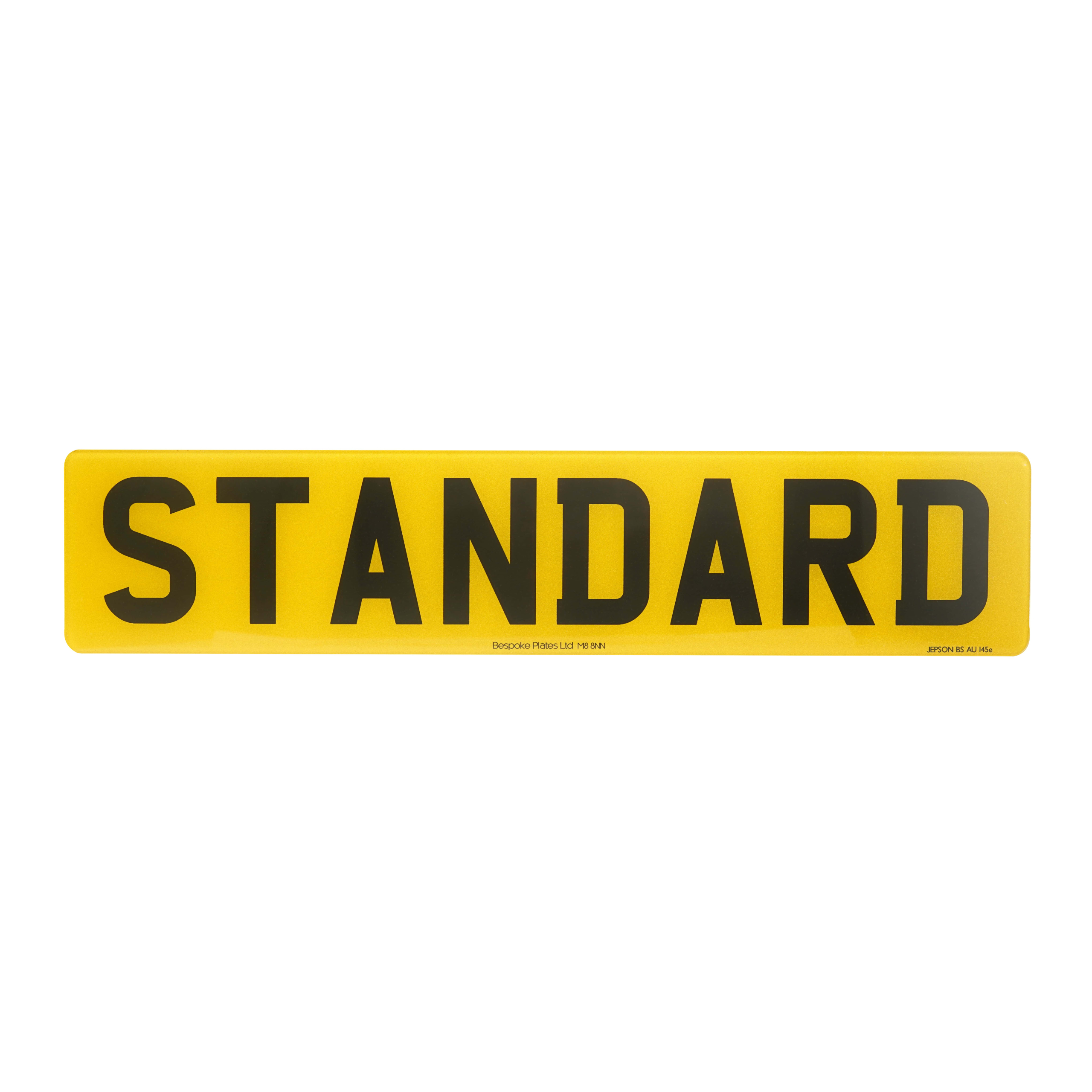 Standard Plates sample